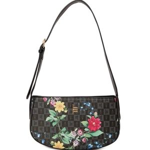London Fog Women’s Iris Signature Shoulder bag NWT- Black
